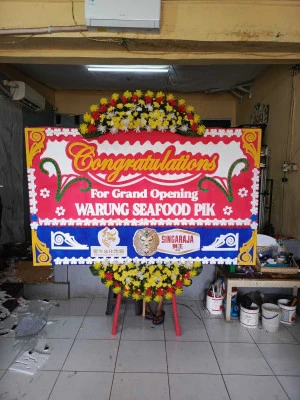 Papan Bunga di Krandegan Puring